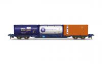 TT6057 Hornby Touax KFA Container Wagon